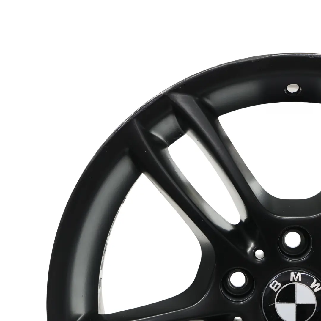 Wheel Rim BMW E81 E82 E87 Black Rear Alloy 18" M Double Spoke 261 8,5J - SKU 7891051-4 - Part number 7891051
