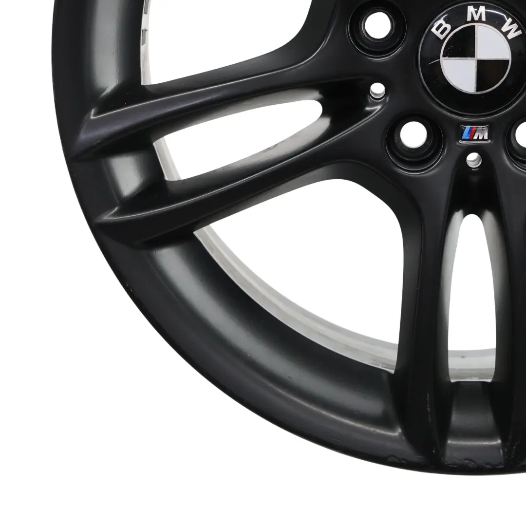  LlantaBMW E81 E82 E87 Aleacion Trasera Negra 18" M Doble Radio 261 8,5J - SKU 7891051-4 - Número de pieza 7891051