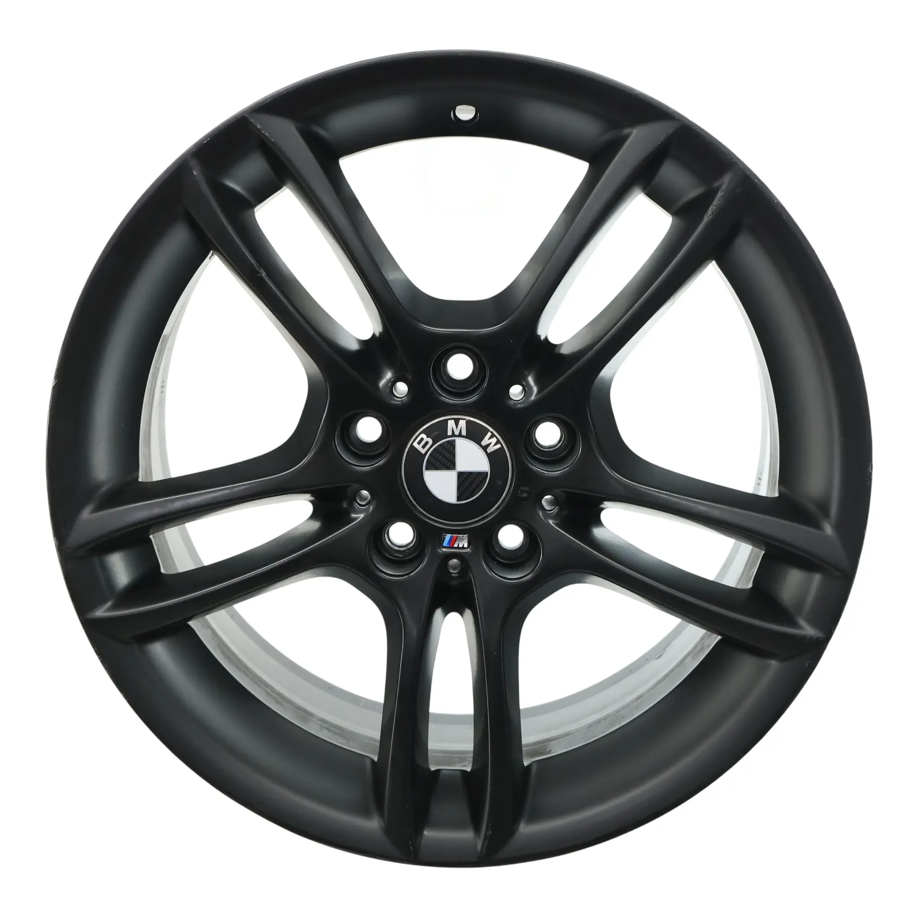 Llanta BMW E81 E82 E87 Aleación Trasera Negra 18" M Doble Radio 261 8,5J 7891051