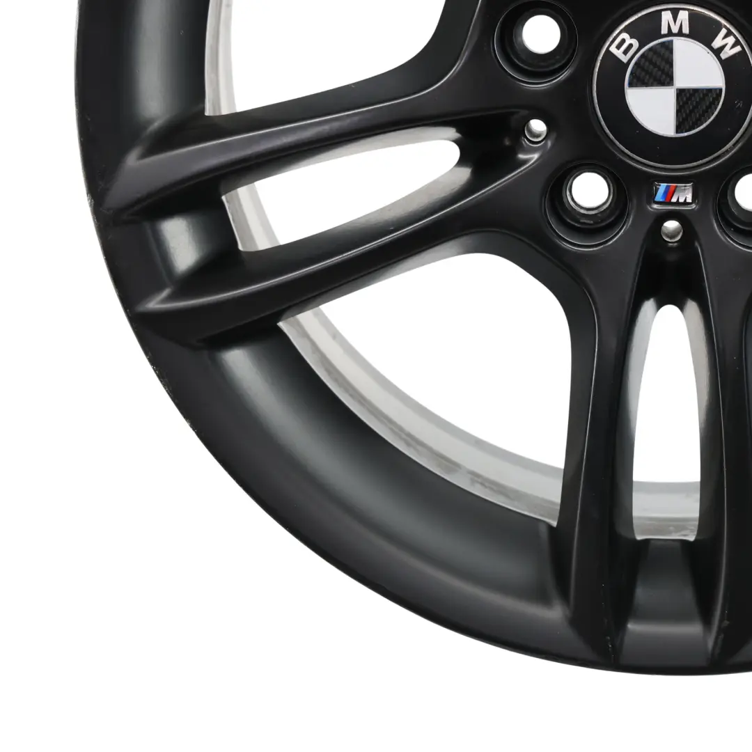  Jante BMW E81 E82 E87 Noir Arrière Alliage 18" M Double Rayon 261 8,5J - SKU 7891051-6 - Numéro de pièce 7891051