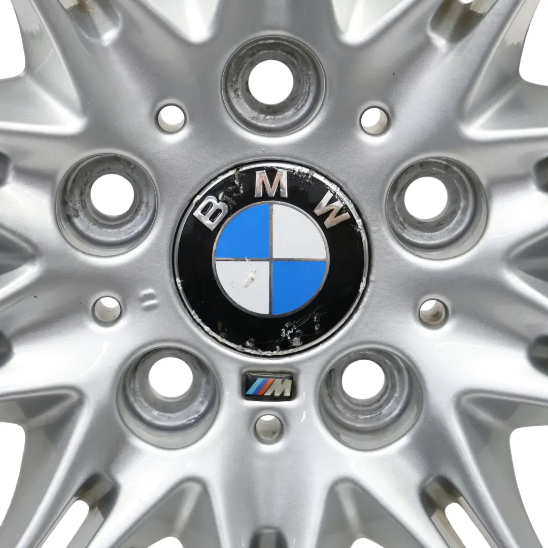BMW E46 Z4 E85 Silver Rear Alloy Wheel Rim 18" 8,5J ET:50 M Double Spoke 135 - SKU 7896490-1 - Part number 7896490