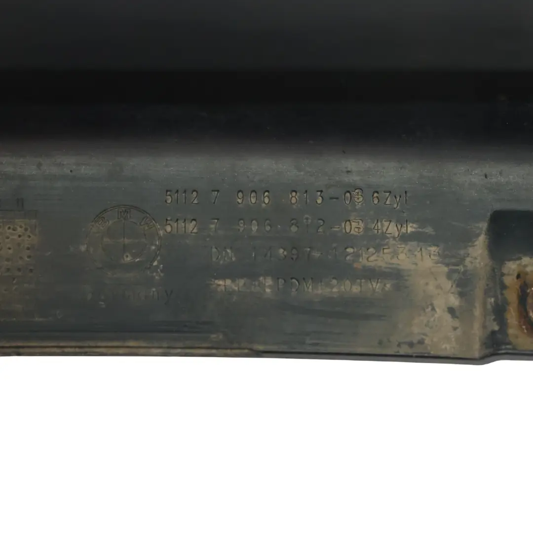 BMW E81 E87 LCI M Sport Parachoques Trasero Inferior Difusor Cubierta - SKU 7906813-1 - Número de pieza 7906813