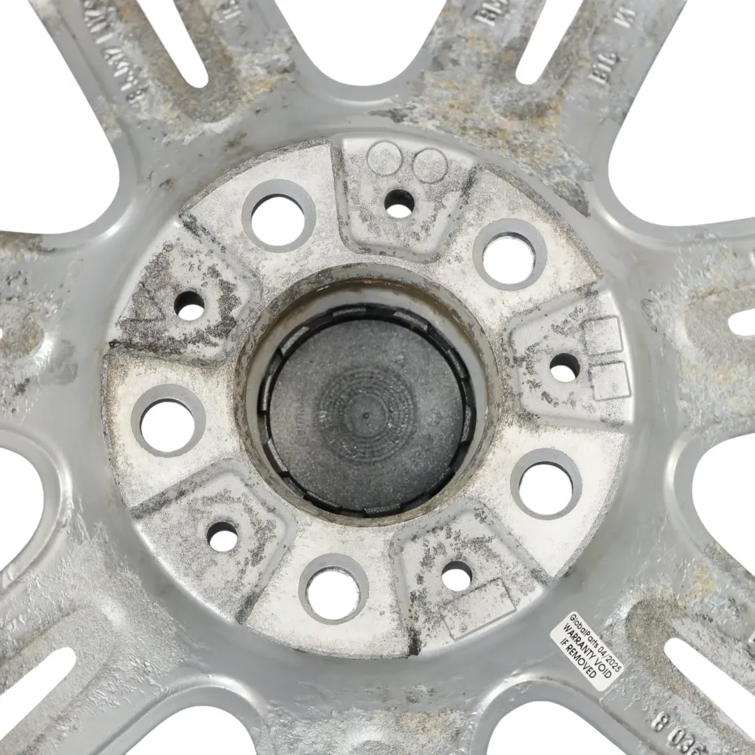 BMW E90 E91 E92 Srebrna Felga Aluminiowa 17" 8,5J ET:37 Styling 194 - SKU 8036936-2 - Numer Części 8036936