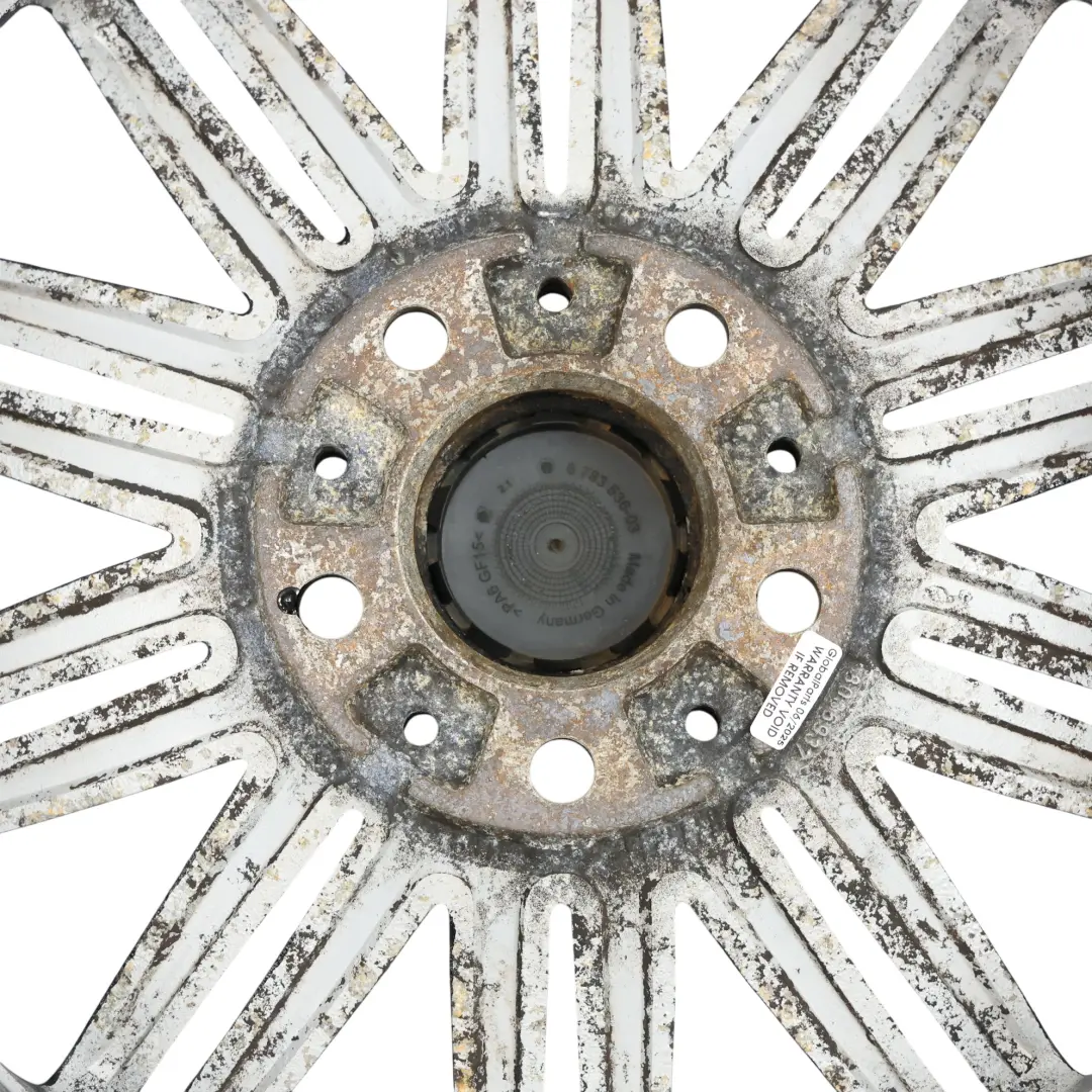BMW E81 E82 E87 E88 Czarna Felga Aluminiowa 17" 7J ET:47 M Double Spoke 207 - SKU 8036937-11 - Numer Części 8036937