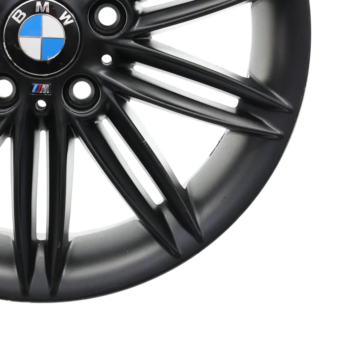 BMW E81 E82 E87 E88 Cerchio in lega nero 17" 7J ET:47 M Doppie razze 207 - SKU 8036937-11 - Numero di parte 8036937