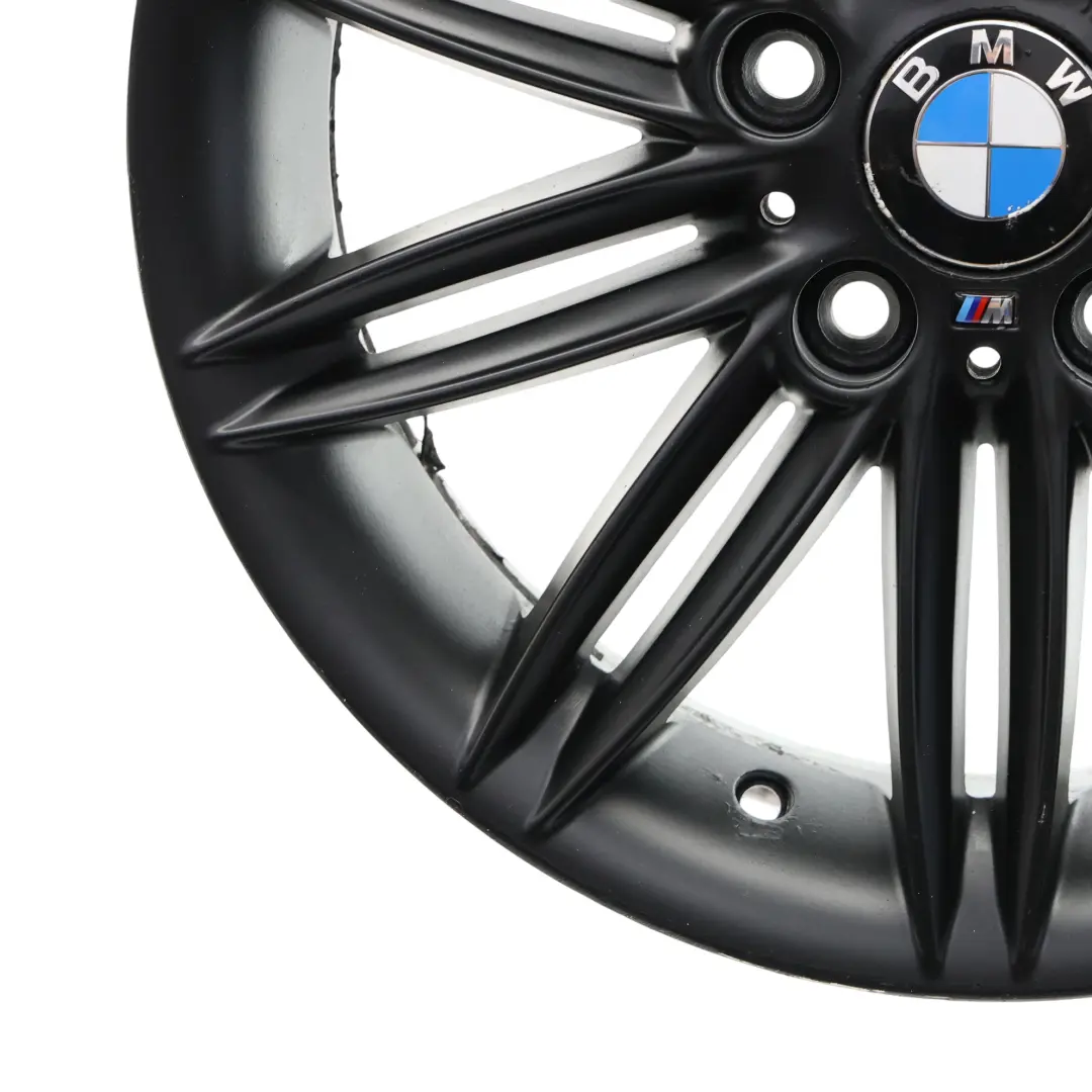 BMW E81 E82 E87 E88 Cerchio in lega nero 17" 7J ET:47 M Doppie razze 207 - SKU 8036937-11 - Numero di parte 8036937