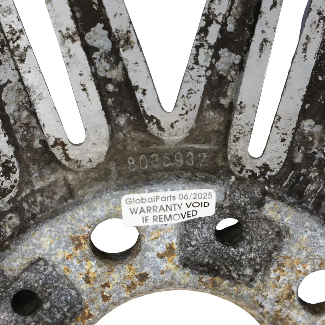 BMW E81 E82 E87 E88 Wheel Alloy Rim 17" 7J ET:47 M Double Spoke - 207 - SKU 8036937-8 - Part number 8036937
