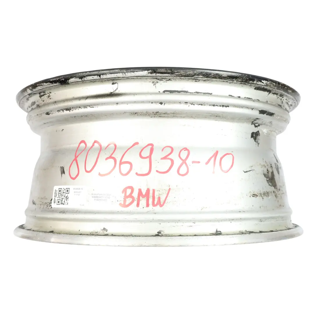 BMW E81 E82 E87 E88 Hinter Rad Schwarz Felge 17" 7,5J ET:47 M Doppel Speiche 207 - SKU 8036938-10 - Teilenummer 8036938