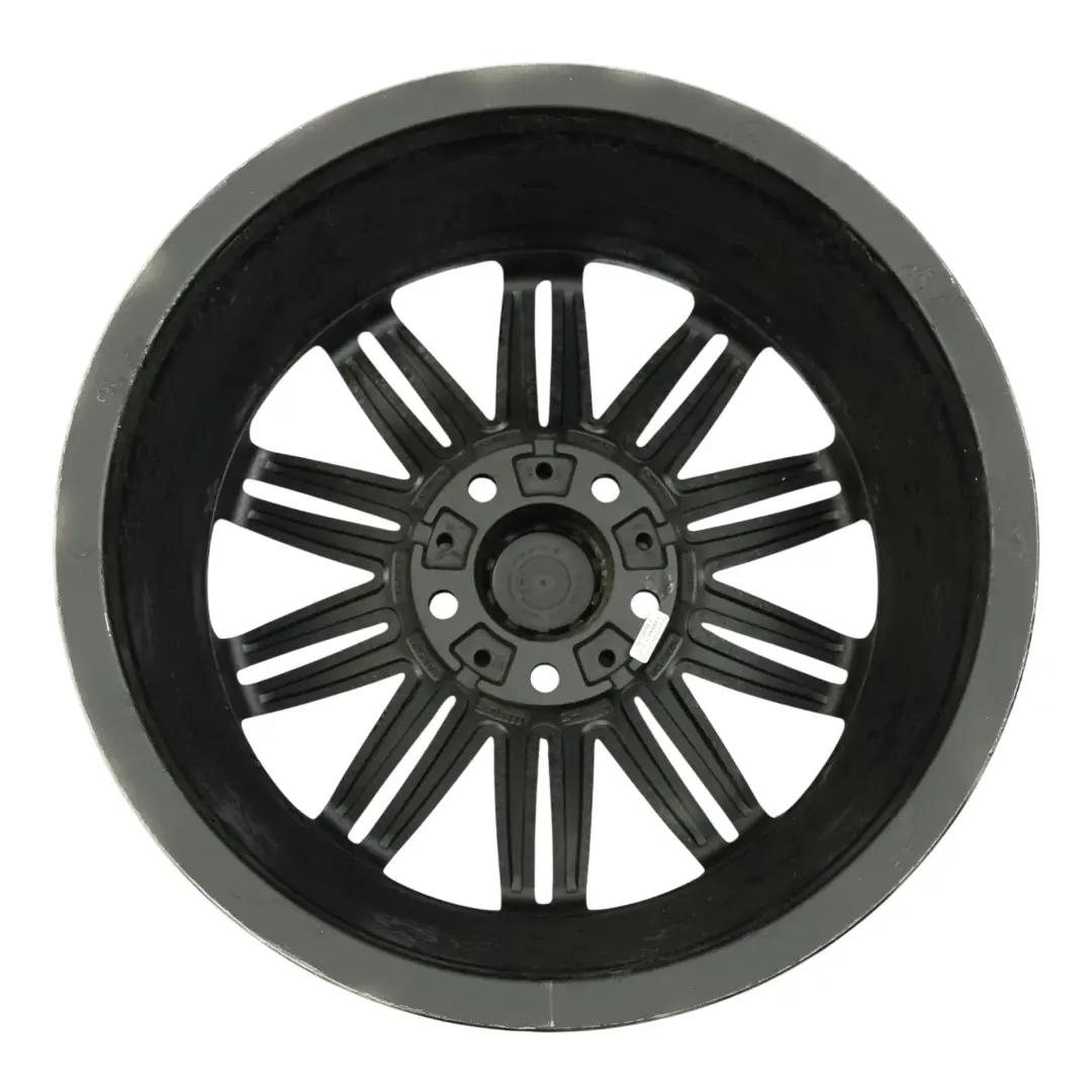 BMW E81 E82 E87 Llanta Aleación Negra Trasera 17" 7,5J ET:47 M Doble Radio 207 - SKU 8036938-10 - Número de pieza 8036938
