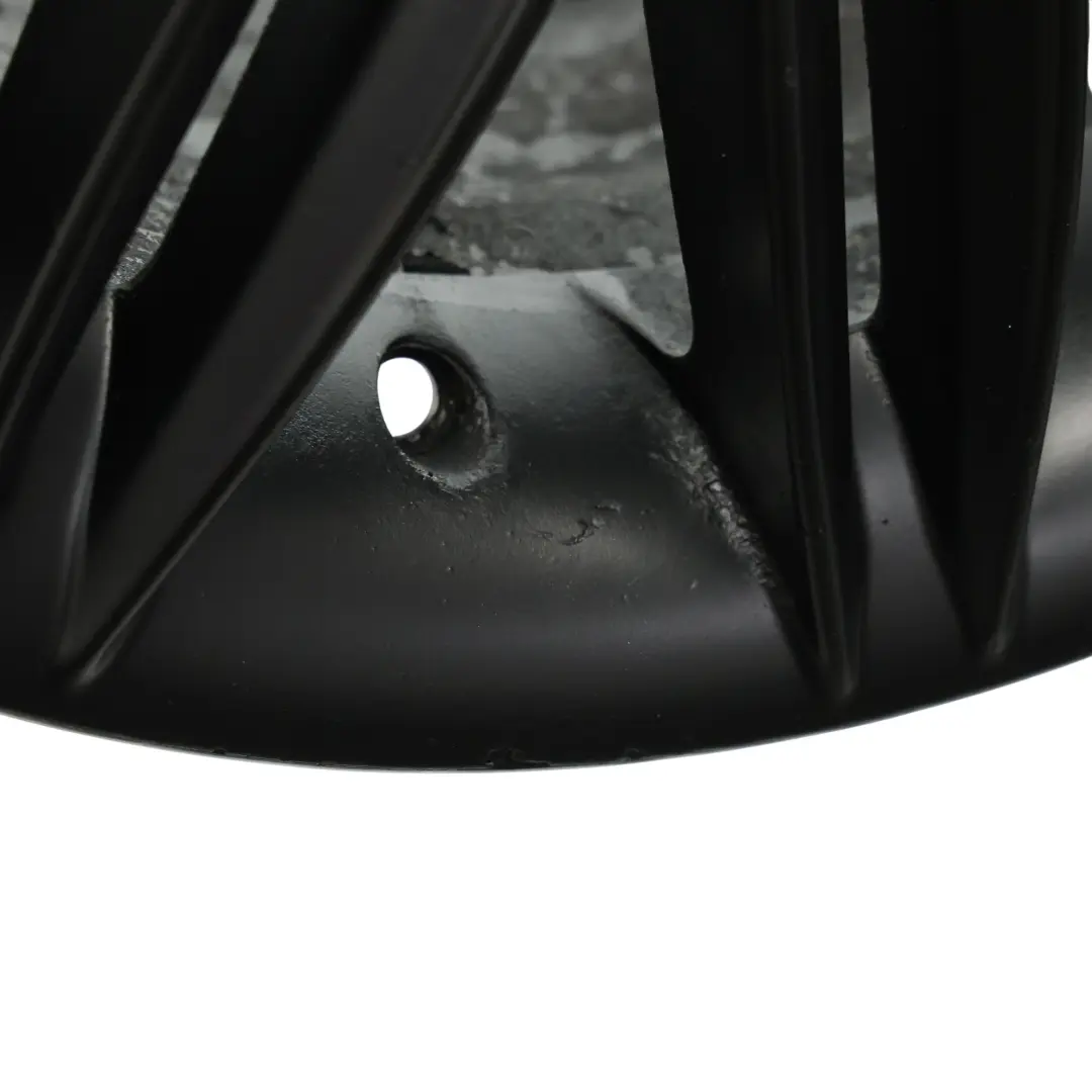 BMW E81 E87 Arrière Roue noire Jante alliage 17" 7,5J ET:47 M Double rayon 207 - SKU 8036938-10 - Numéro de pièce 8036938