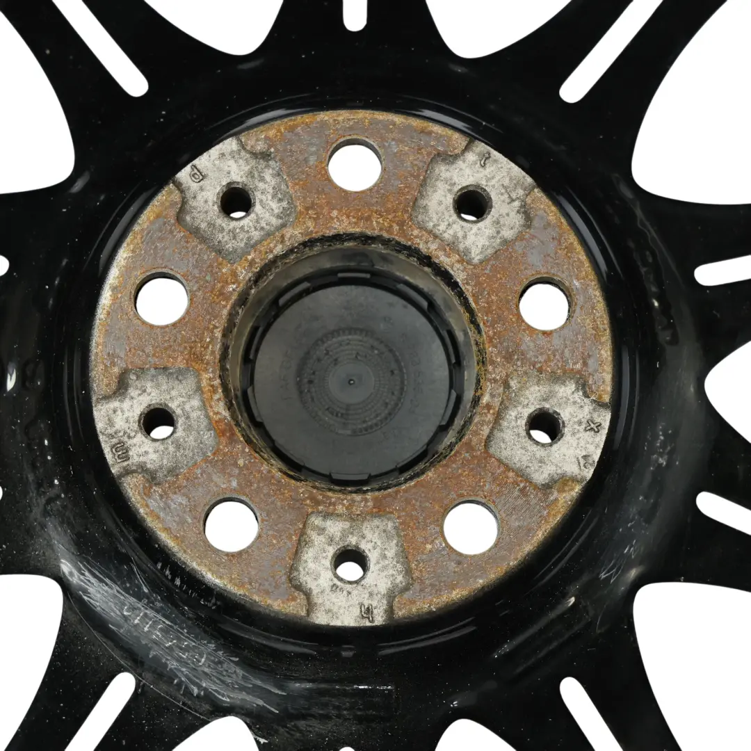 Jante alliage noire 18" 8J ET:20 M Double Spoke 135 pour BMW E60 E61 à propos du numéro de pièce 8036947 BMW E60 E61 Jante alliage noire 18" 8J ET:20 M Double Spoke 135 - SKU 8036947-4 - Numéro de pièce 8036947