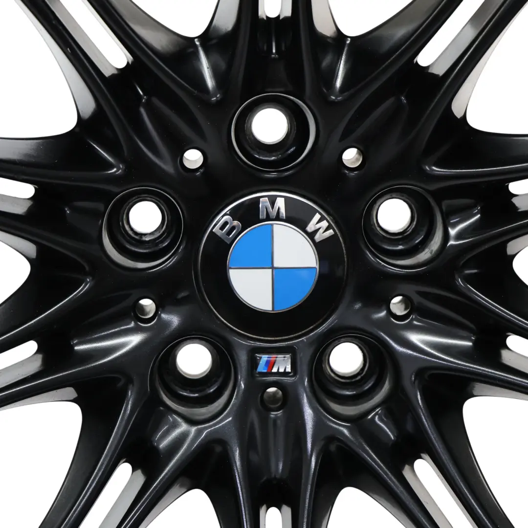 BMW E60 E61 Black Alloy Wheel Rim 18" 8J ET:20 M Double Spoke 135 - SKU 8036947-4 - Part number 8036947