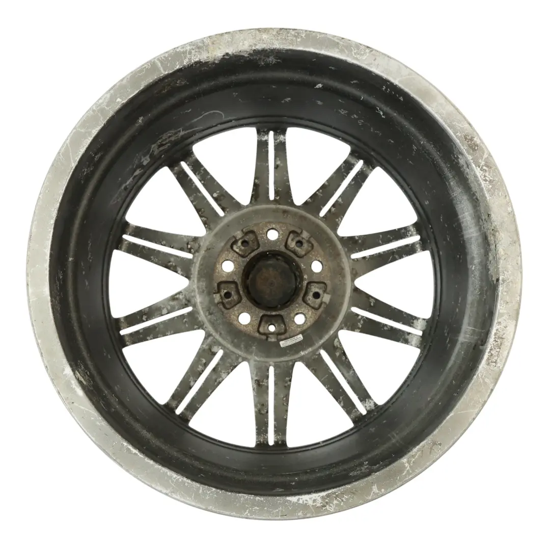 Hinten Alu Felge Alufelge 19" M Double Spoke 225 9J ET:39 für BMW E90 E91 E92 mit Teilenummer 8037142 BMW E90 E91 E92 Hinten Alu Felge Alufelge 19" M Double Spoke 225 9J ET:39 - SKU 8037142-1 - Teilenummer 8037142