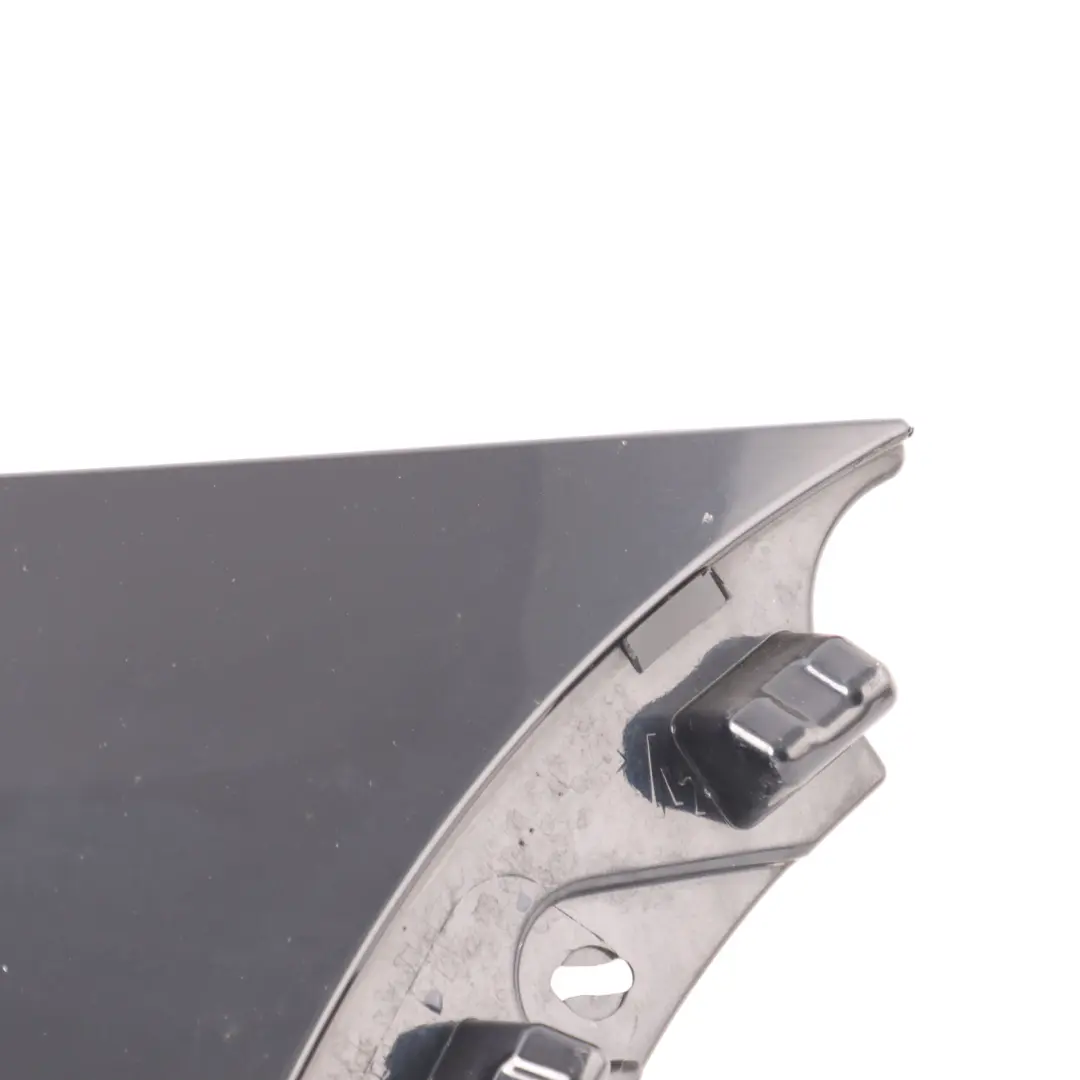 Bumper Right O/S Lateral Trim Panel Carbon Black - 416 to BMW X5 E70 M Sport Rear with Part number 8037282 BMW X5 E70 M Sport Rear Bumper Right O/S Lateral Trim Panel Carbon Black - 416 - SKU 8037282-CAR1 - Part number 8037282