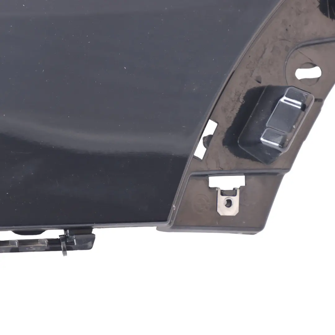 Bumper Right O/S Lateral Trim Panel Carbon Black - 416 to BMW X5 E70 M Sport Rear with Part number 8037282 BMW X5 E70 M Sport Rear Bumper Right O/S Lateral Trim Panel Carbon Black - 416 - SKU 8037282-CAR1 - Part number 8037282