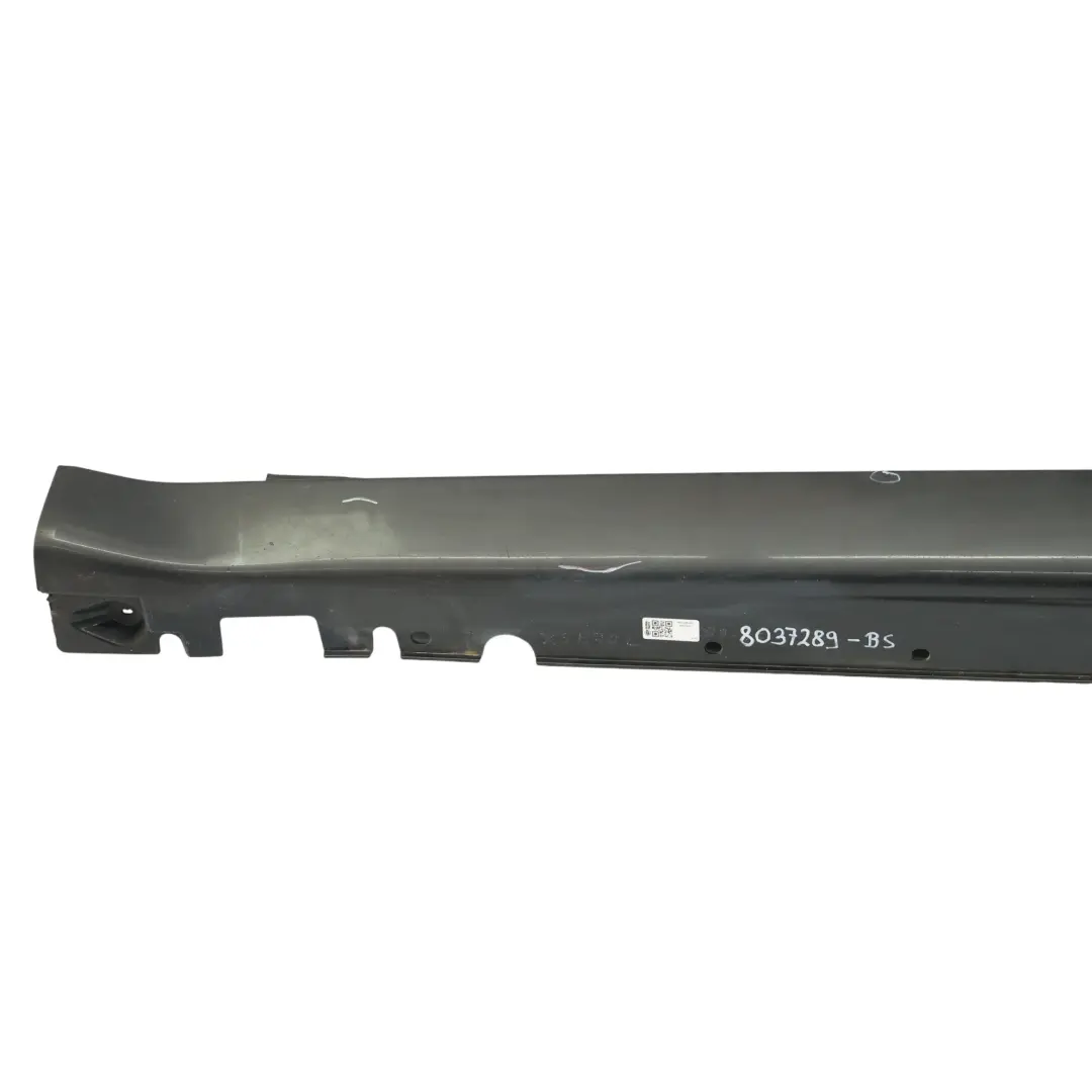 Sill Strip Side Skirt Left N/S Black Sapphire Metallic - 475 to BMW X5 E70 M Sport with Part number 8037289 BMW X5 E70 M Sport Sill Strip Side Skirt Left N/S Black Sapphire Metallic - 475 - SKU 8037289-BS - Part number 8037289