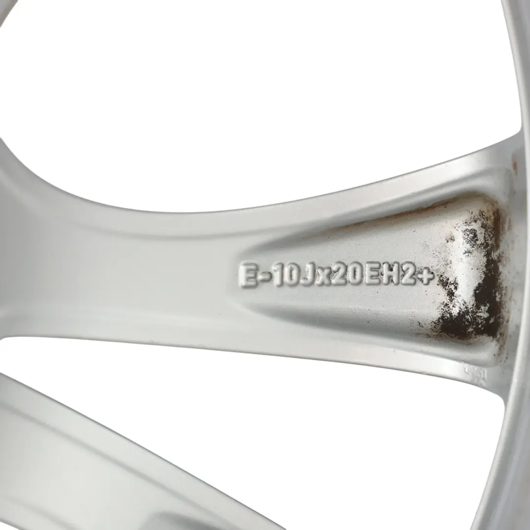 Front Wheel Alloy Rim 20" M V-spoke 227 10J ET:40 to BMW X5 E70 Silver with Part number 8037349 BMW X5 E70 Silver Front Wheel Alloy Rim 20" M V-spoke 227 10J ET:40 - SKU 8037349-1 - Part number 8037349