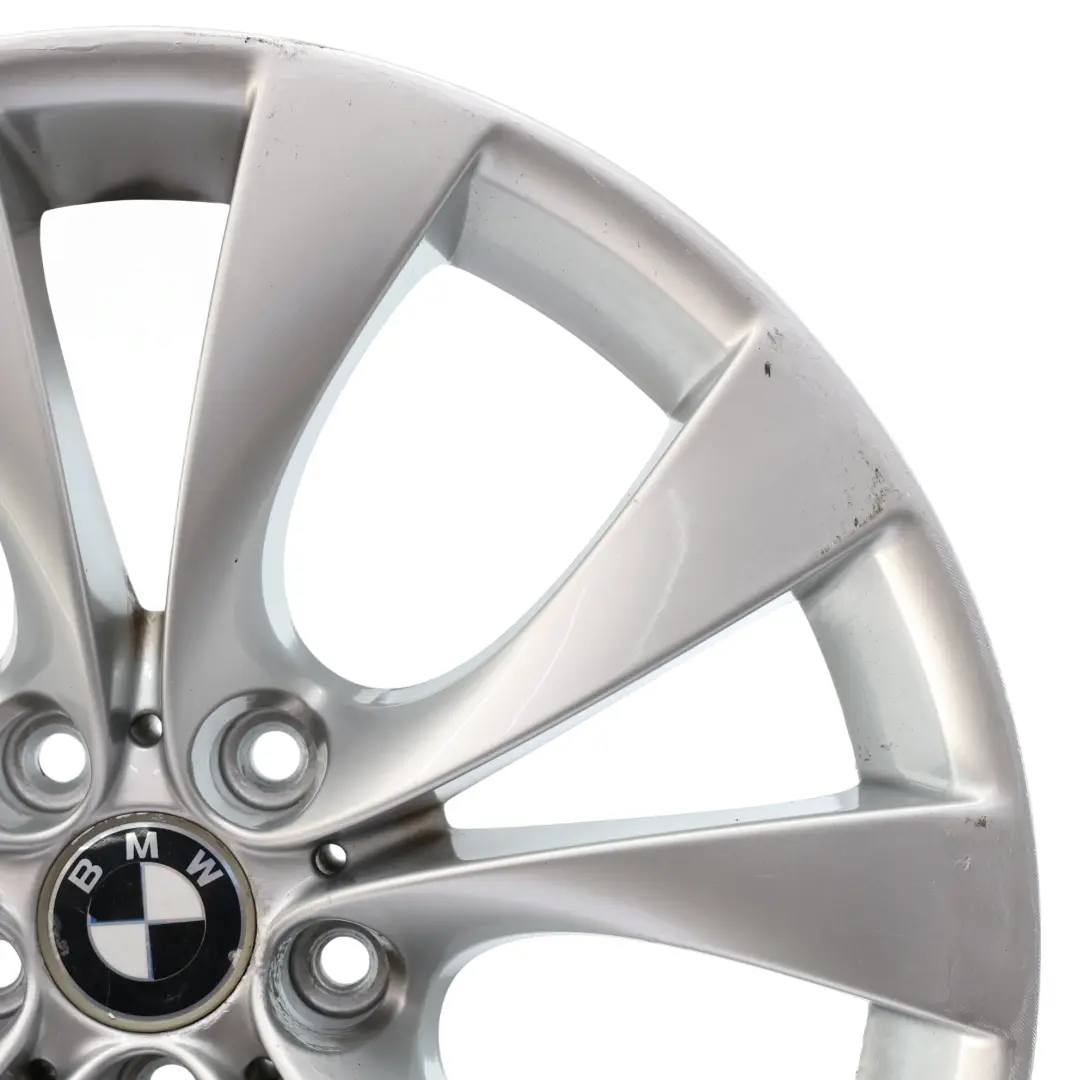 Argento Cerchio anteriore in lega 20" M V-spoke 227 10J ET:40 per BMW X5 E70 con numero di parte 8037349 BMW X5 E70 Argento Cerchio anteriore in lega 20" M V-spoke 227 10J ET:40 - SKU 8037349-1 - Numero di parte 8037349