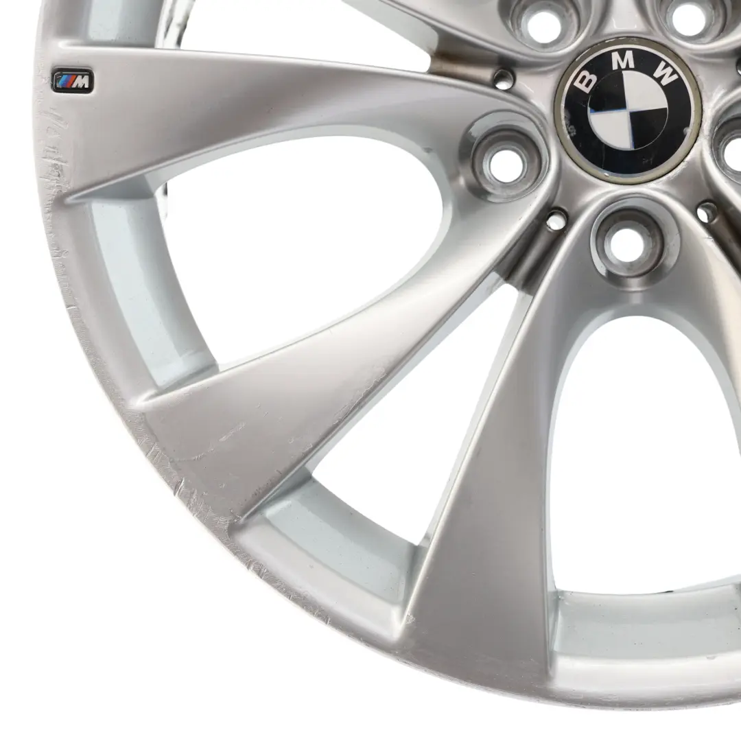 Front Wheel Alloy Rim 20" M V-spoke 227 10J ET:40 to BMW X5 E70 Silver with Part number 8037349 BMW X5 E70 Silver Front Wheel Alloy Rim 20" M V-spoke 227 10J ET:40 - SKU 8037349-1 - Part number 8037349