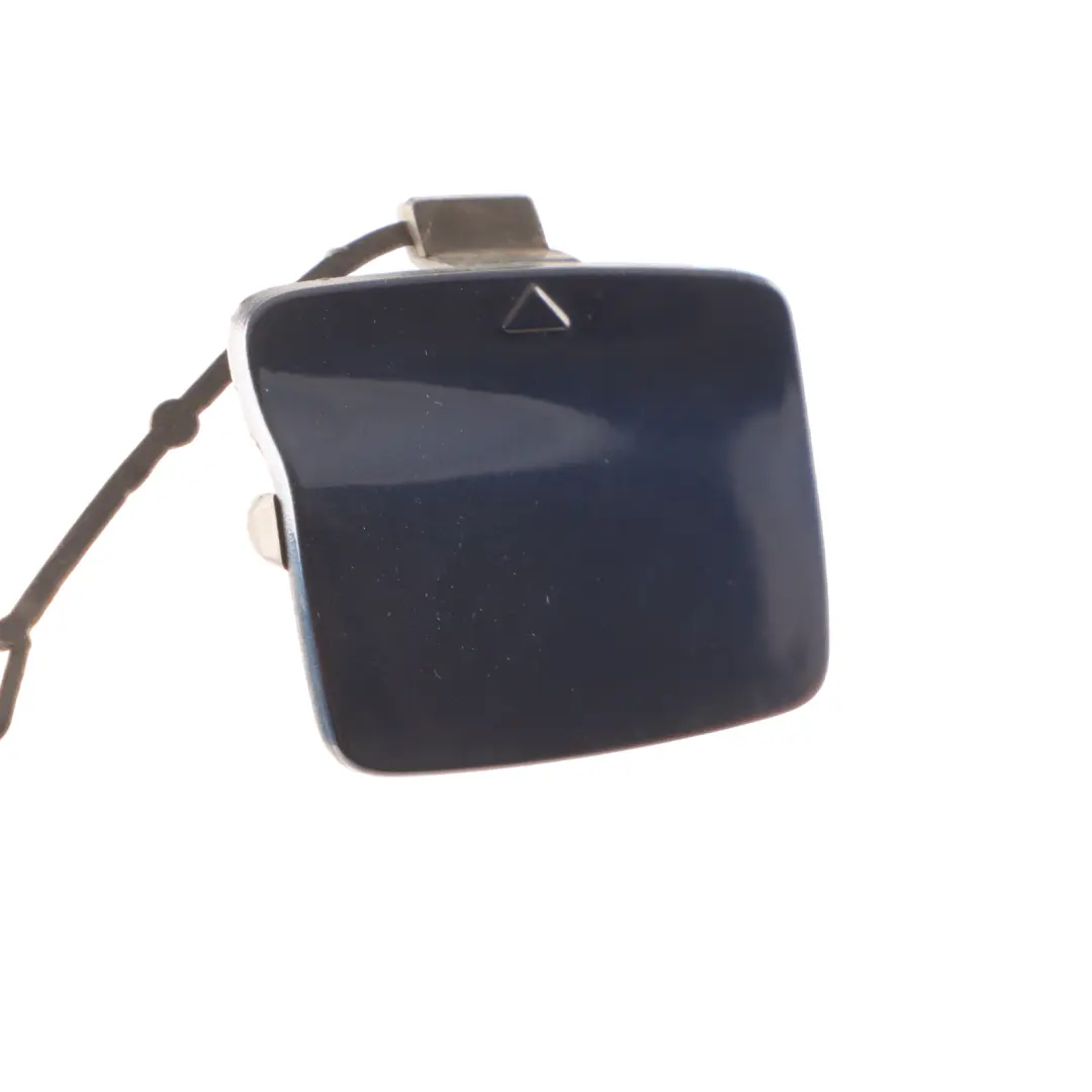BMW X5 E70 Rear Bumper Flap Towing Eye Cap Right O/S Tiefseeblau Metallic A76 - SKU 8038282-DSB - Part number 8038282