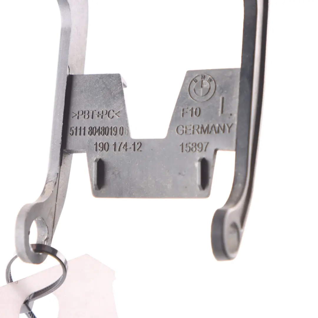 BMW F10 Front Washer Spray Nozzle Headlight Left N/S Mineral Grau Metallic B39 - SKU 8048679-MG - Part number 8048679