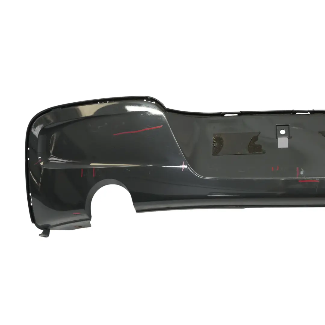 BMW F20 F21 M Sport Embellecedor Difusor Parachoques Trasero Mineralgrau - B39 - SKU 8050769-MG - Número de pieza 8050769