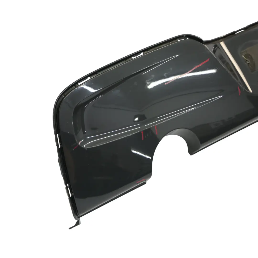 Rear Bumper Diffuser BMW F20 F21 M Sport Bottom Trim Panel Insert Mineral Grey - SKU 8050769-MG - Part number 8050769