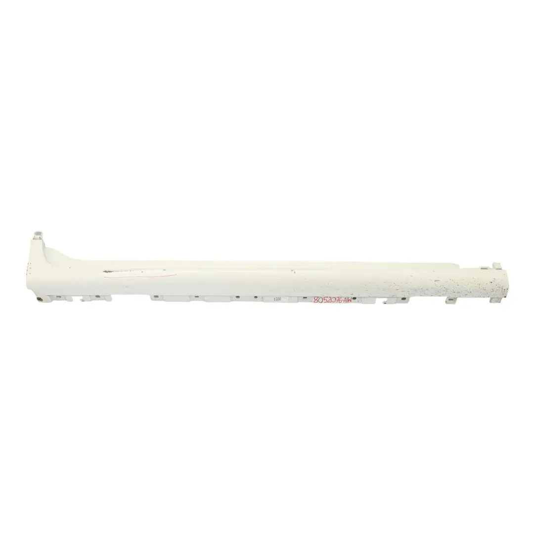 BMW X3 F25 Gonna laterale destra M Sport copertura soglia Alpine White 300 - SKU 8052076-AW - Numero di parte 8052076