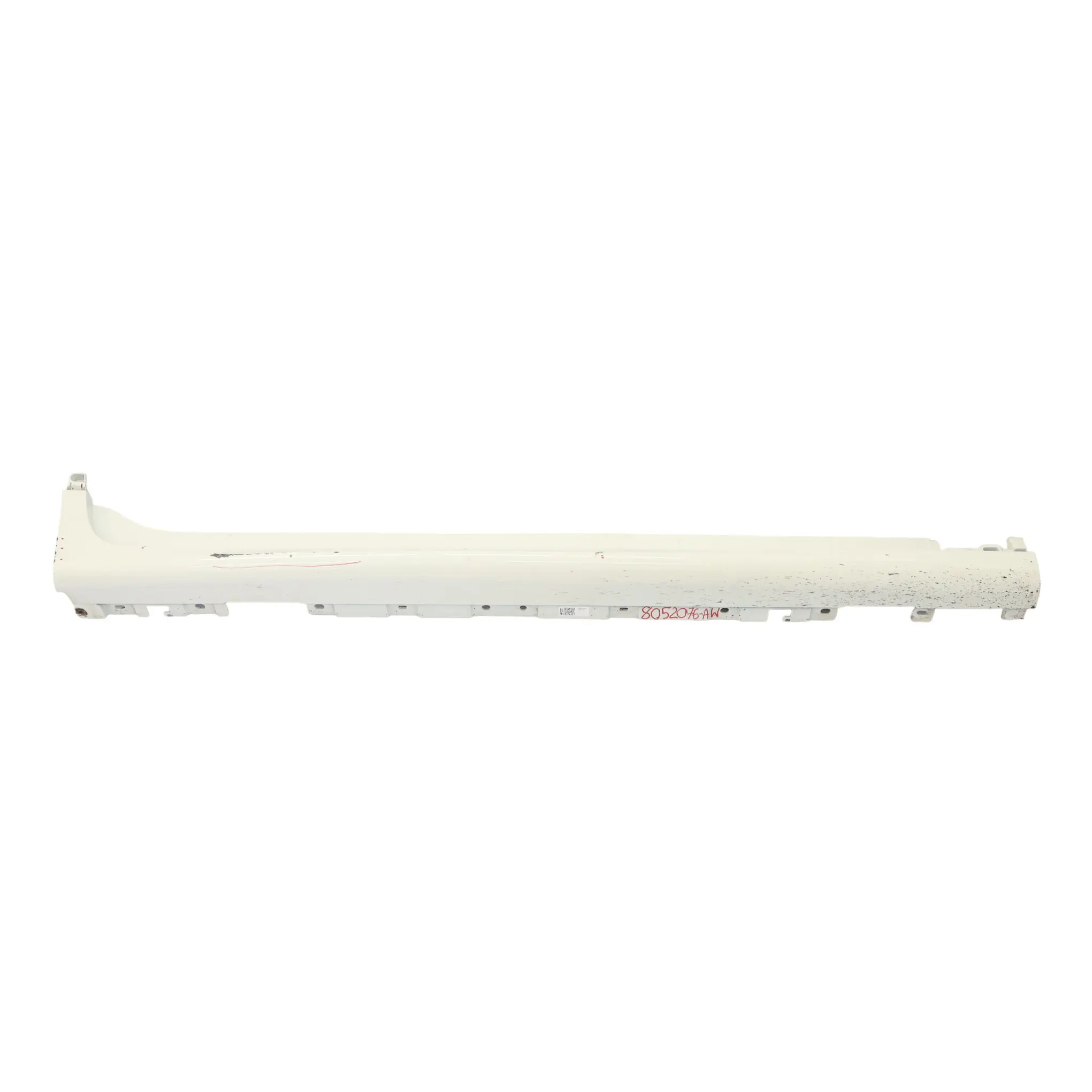 BMW X3 F25 Side Skirt Right O/S M Sport Sill Strip Trim Alpinweiss White 300