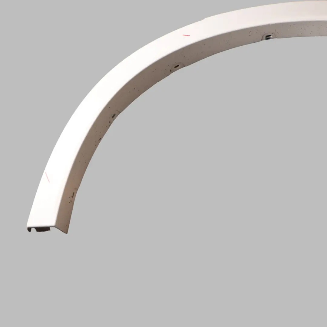 BMW F25 M Rear Wheel Arch Cover Moulding Trim Left N/S Alpinweiss 3 300 - SKU 8052077-AW - Part number 8052077