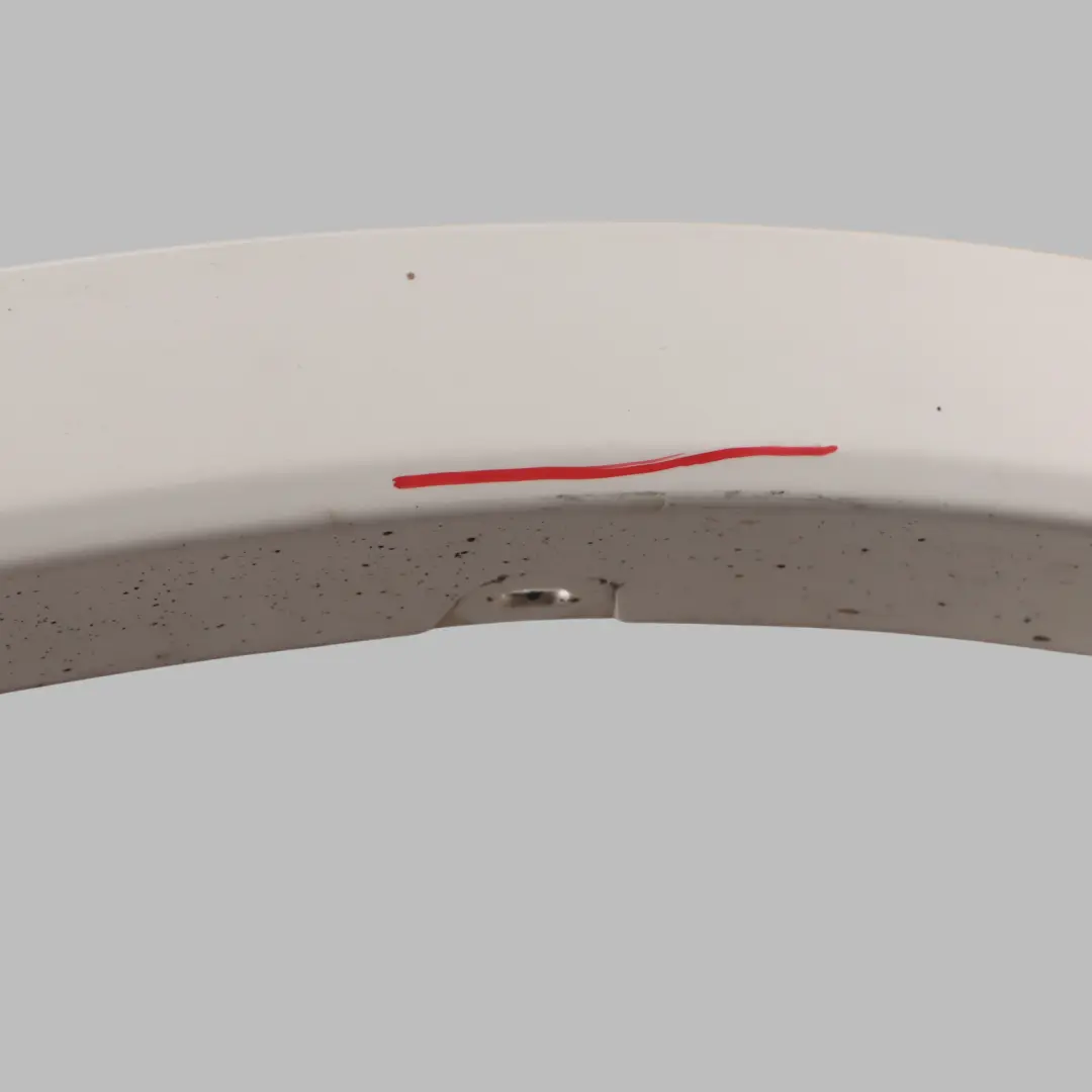 BMW F25 M Rear Wheel Arch Cover Moulding Trim Left N/S Alpinweiss 3 300 - SKU 8052077-AW - Part number 8052077