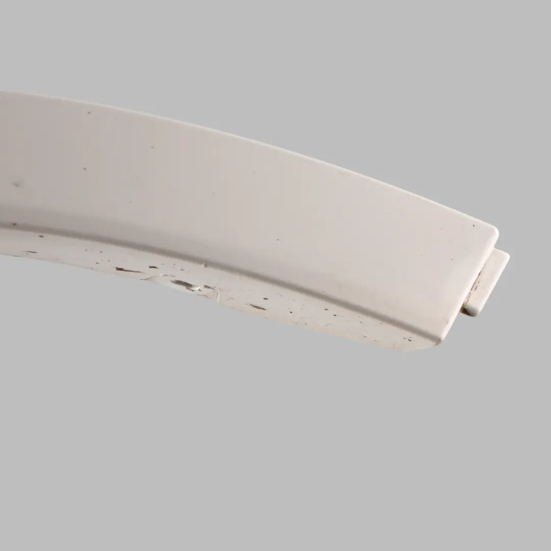 BMW F25 M Rear Wheel Arch Cover Moulding Trim Left N/S Alpinweiss 3 300 - SKU 8052077-AW - Part number 8052077