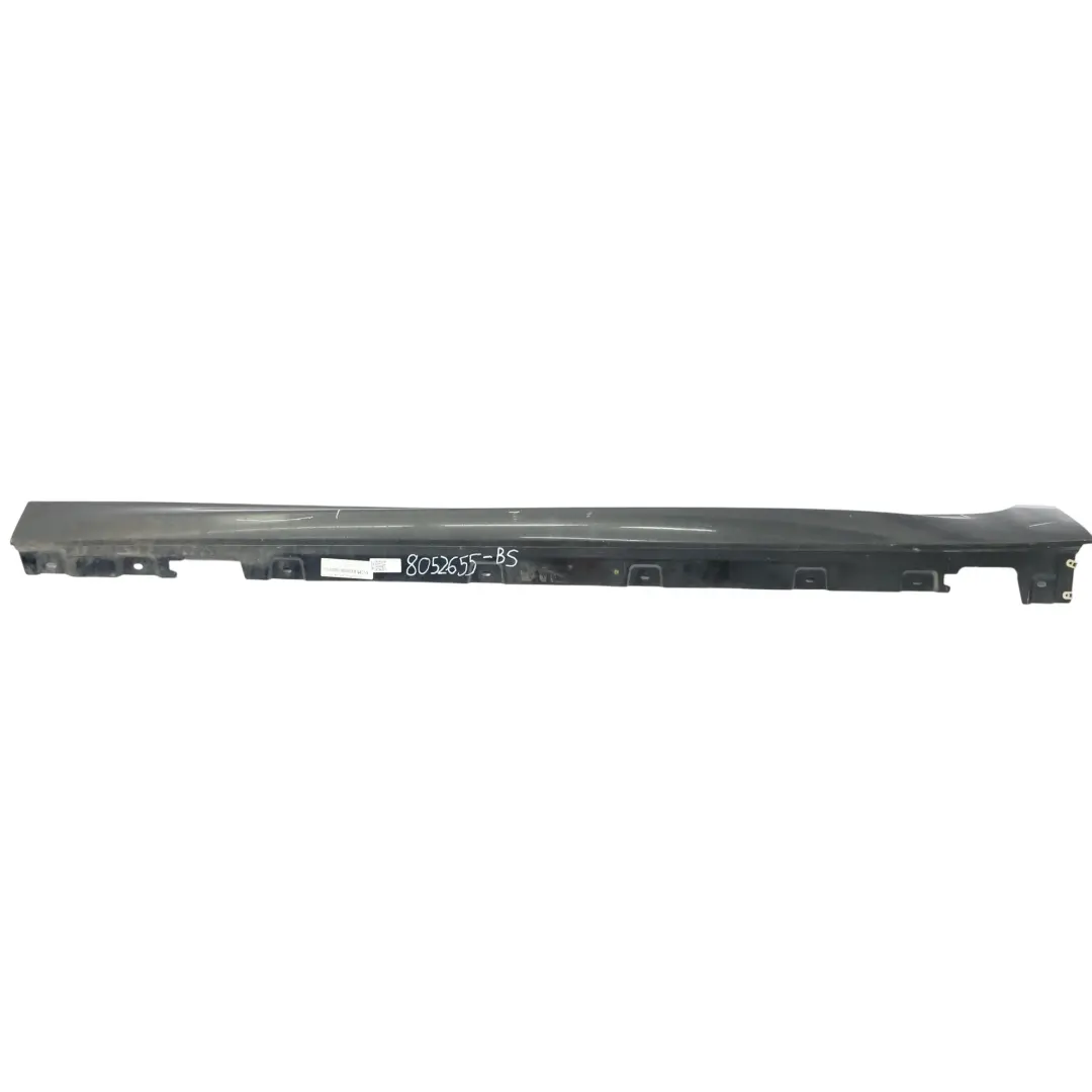 Side Skirt M Sport Sill Panel Left N/S Black Sapphire Metallic - 475 to BMW F06 with Part number 8052655 BMW F06 Side Skirt M Sport Sill Panel Left N/S Black Sapphire Metallic - 475 - SKU 8052655-BS - Part number 8052655