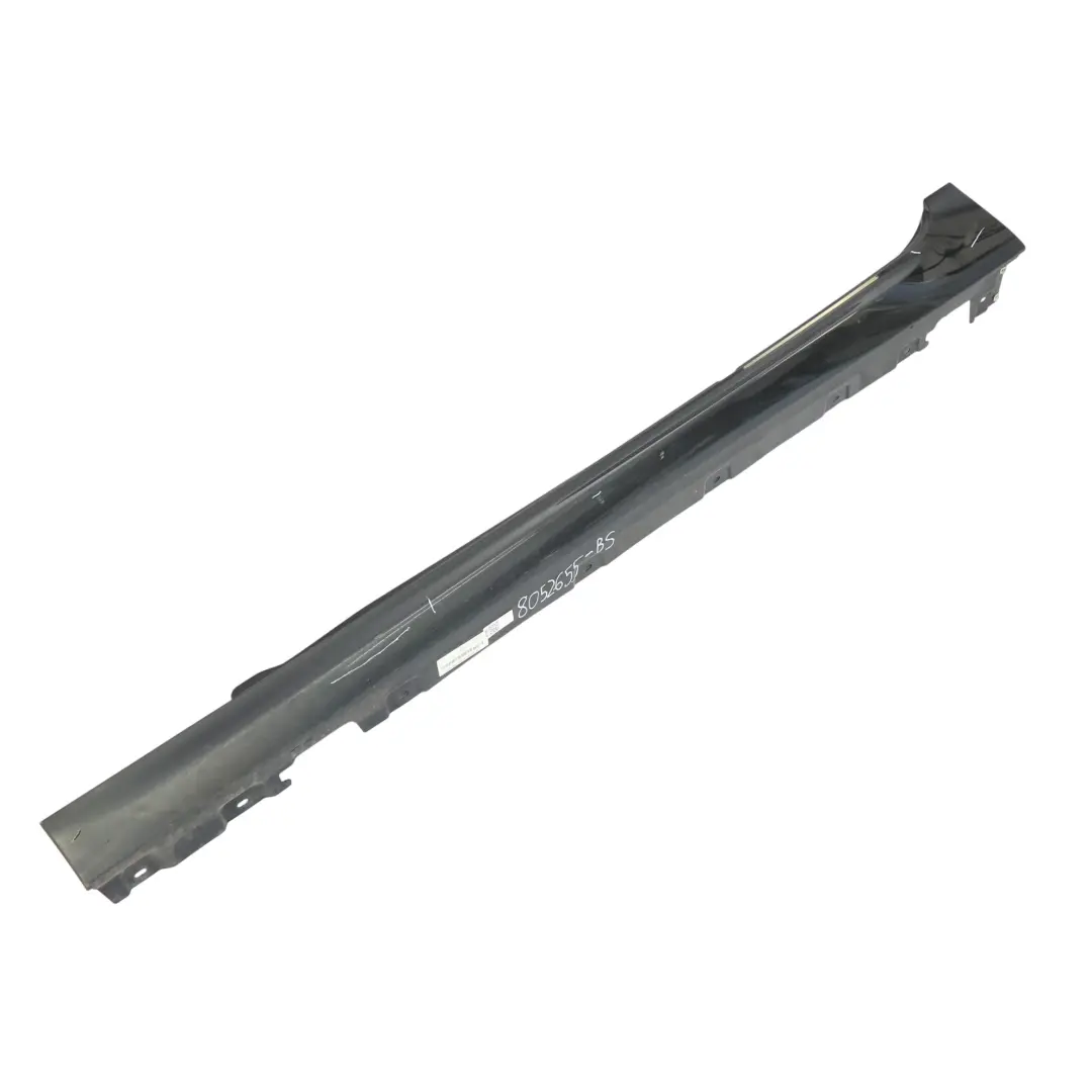 Side Skirt M Sport Sill Panel Left N/S Black Sapphire Metallic - 475 to BMW F06 with Part number 8052655 BMW F06 Side Skirt M Sport Sill Panel Left N/S Black Sapphire Metallic - 475 - SKU 8052655-BS - Part number 8052655