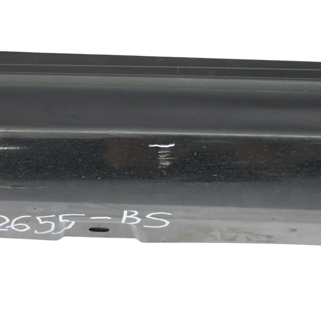Side Skirt M Sport Sill Panel Left N/S Black Sapphire Metallic - 475 to BMW F06 with Part number 8052655 BMW F06 Side Skirt M Sport Sill Panel Left N/S Black Sapphire Metallic - 475 - SKU 8052655-BS - Part number 8052655