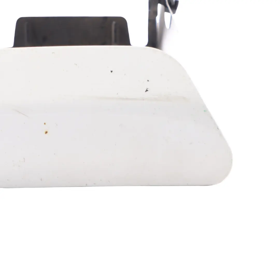 BMW F13 Headlight Washer Flap Cover Front Right O/S Alpinweiss 3 - 300 - SKU 8052712-AW - Part number 8052712