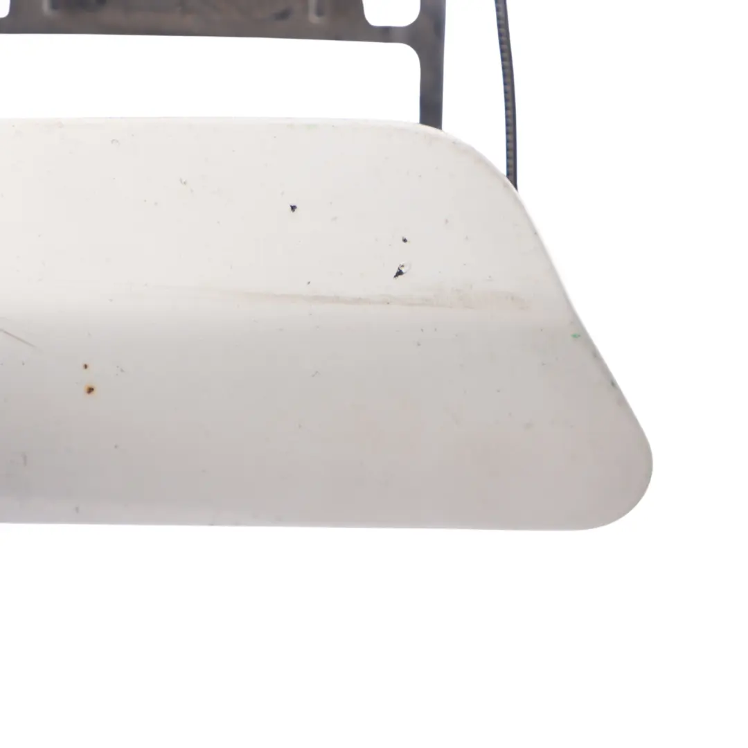 BMW F13 Headlight Washer Flap Cover Front Right O/S Alpinweiss 3 - 300 - SKU 8052712-AW - Part number 8052712