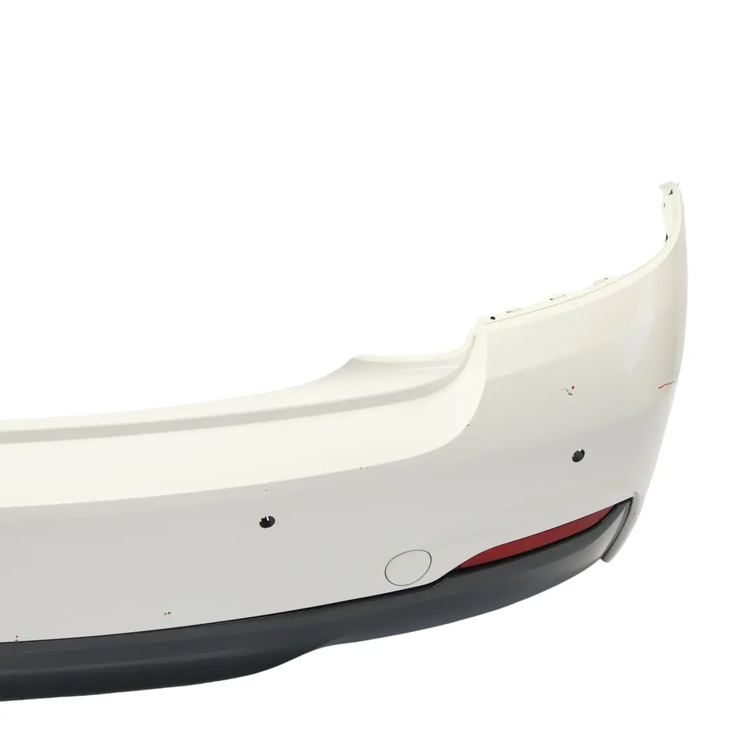 BMW F22 F23 Bumper Rear Trim Panel M Sport Alpinweiss 3 White - 300 - SKU 8055965-AW2 - Part number 8055965
