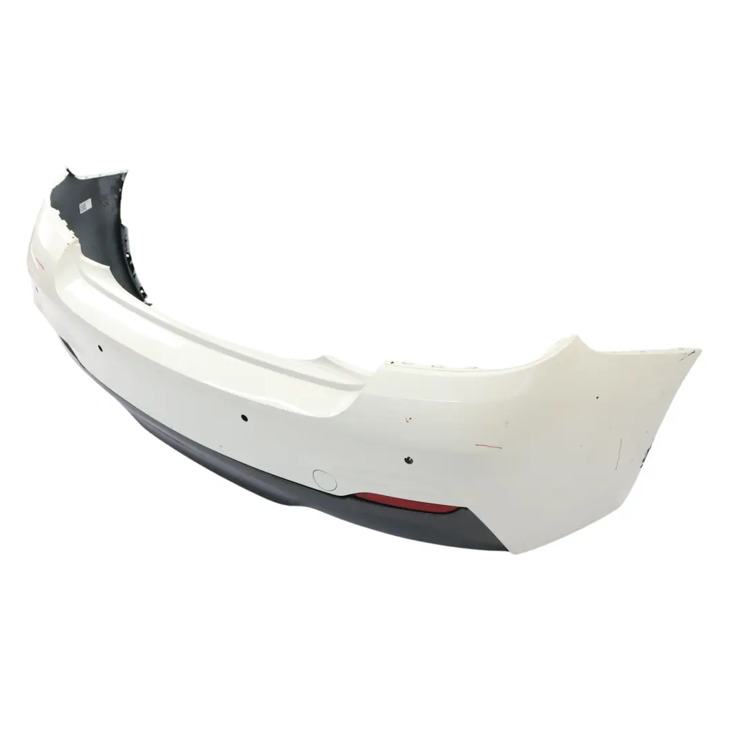 BMW F22 F23 Bumper Rear Trim Panel M Sport Alpinweiss 3 White - 300 - SKU 8055965-AW2 - Part number 8055965