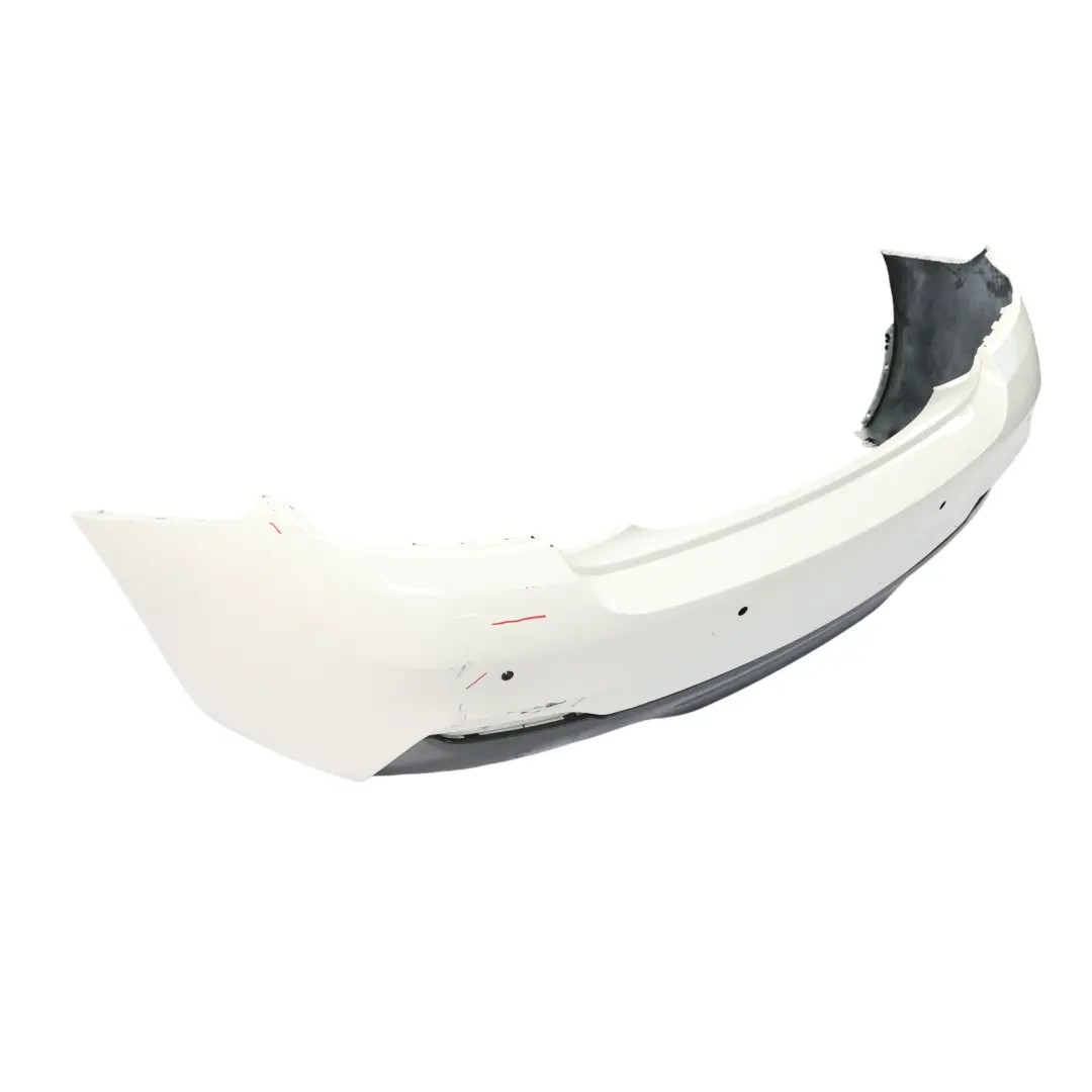BMW F22 F23 Bumper Rear Trim Panel M Sport Alpinweiss 3 White - 300 - SKU 8055965-AW2 - Part number 8055965