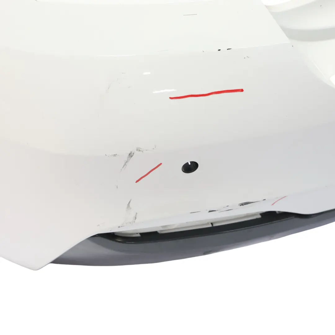 BMW F22 F23 Bumper Rear Trim Panel M Sport Alpinweiss 3 White - 300 - SKU 8055965-AW2 - Part number 8055965