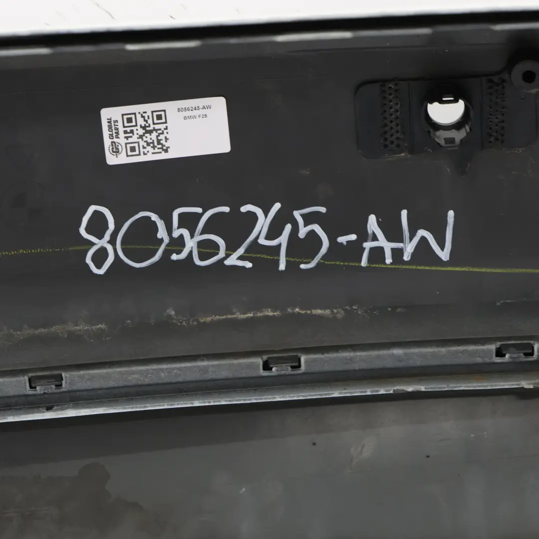 Tylny Zderzak M-Pakiet PDC Alpinweiss 3 Biały - 300 do BMW X3 F25 o numerze 8056245 BMW X3 F25 Tylny Zderzak M-Pakiet PDC Alpinweiss 3 Biały - 300 - SKU 8056245-AW - Numer Części 8056245