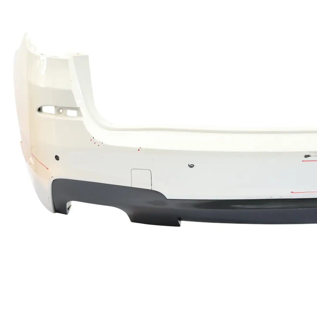 BMW X3 F25 Rear Bumper M Sport Trim Panel PDC Alpinweiss 3 White - 300 - SKU 8056245-AW - Part number 8056245