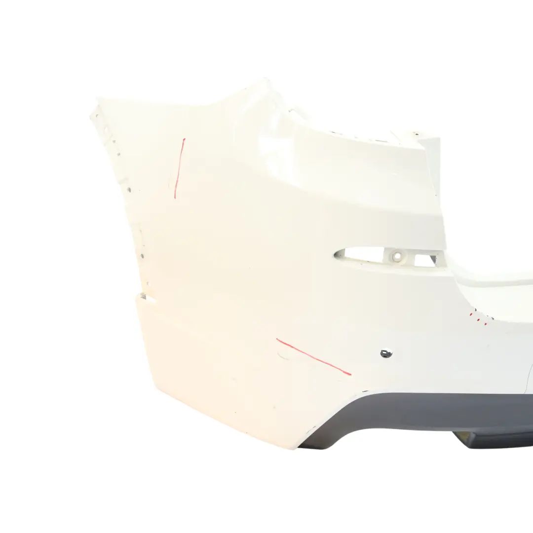 Bumper M Sport Trim Panel PDC Alpinweiss 3 White - 300 to BMW X3 F25 Rear with Part number 8056245 BMW X3 F25 Rear Bumper M Sport Trim Panel PDC Alpinweiss 3 White - 300 - SKU 8056245-AW - Part number 8056245