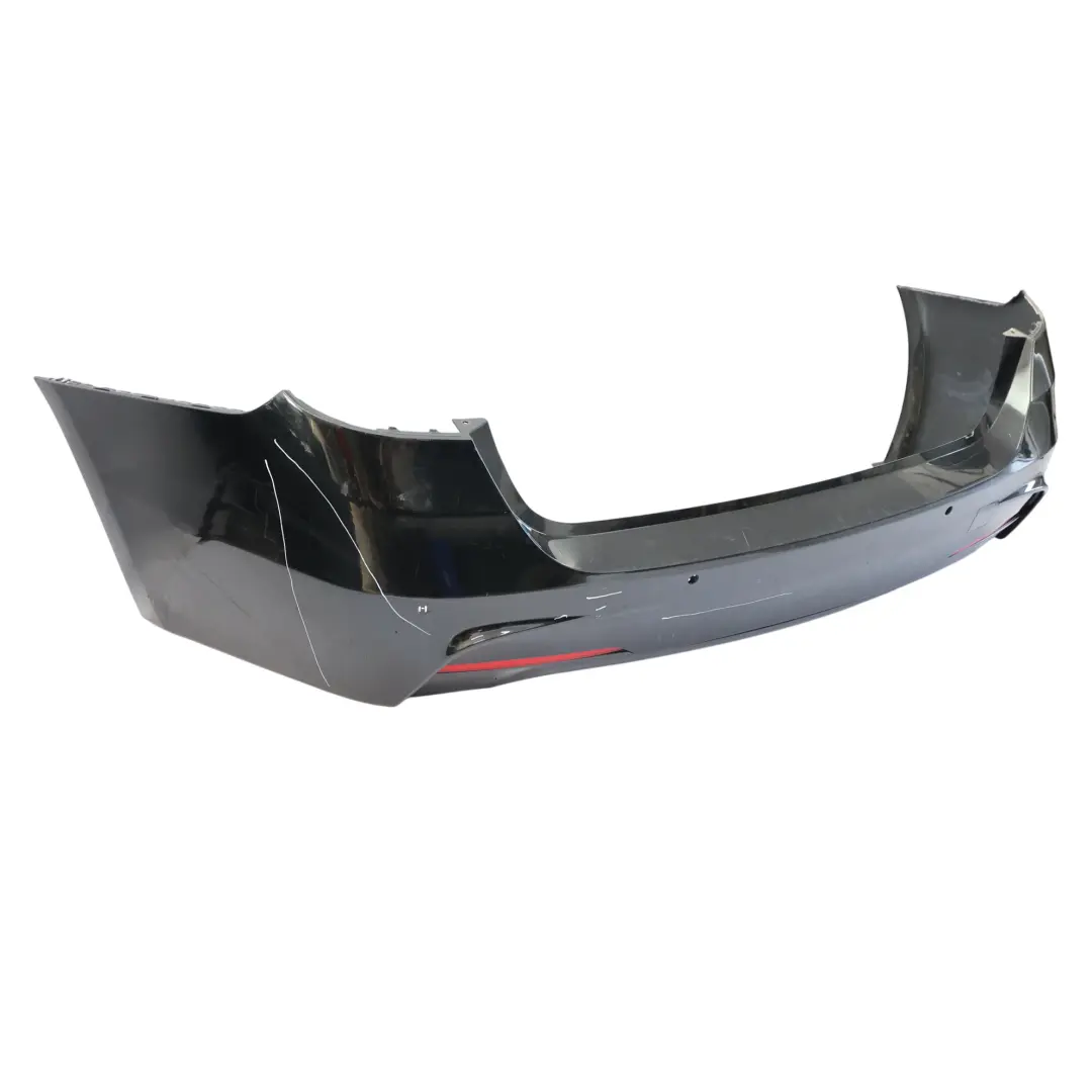 BMW F31 Tylny Zderzak Touring M-Pakiet PDC Black Sapphire Czarny - 475 - SKU 8056577-BS2 - Numer Części 8056577
