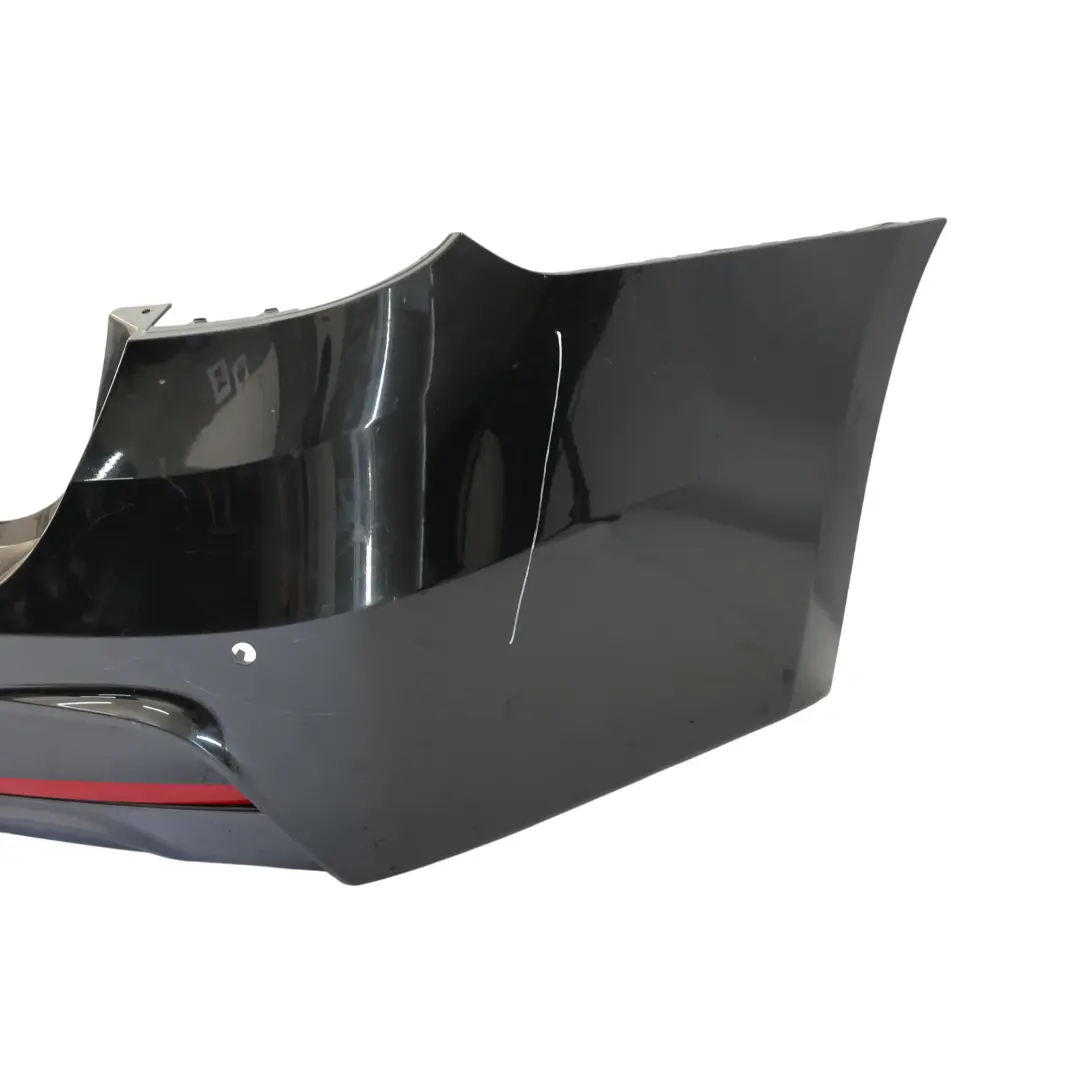 Bumper Touring M Sport Trim Panel Cover PDC Black Sapphire - 475 to BMW F31 Rear with Part number 8056577 BMW F31 Rear Bumper Touring M Sport Trim Panel Cover PDC Black Sapphire - 475 - SKU 8056577-BS2 - Part number 8056577