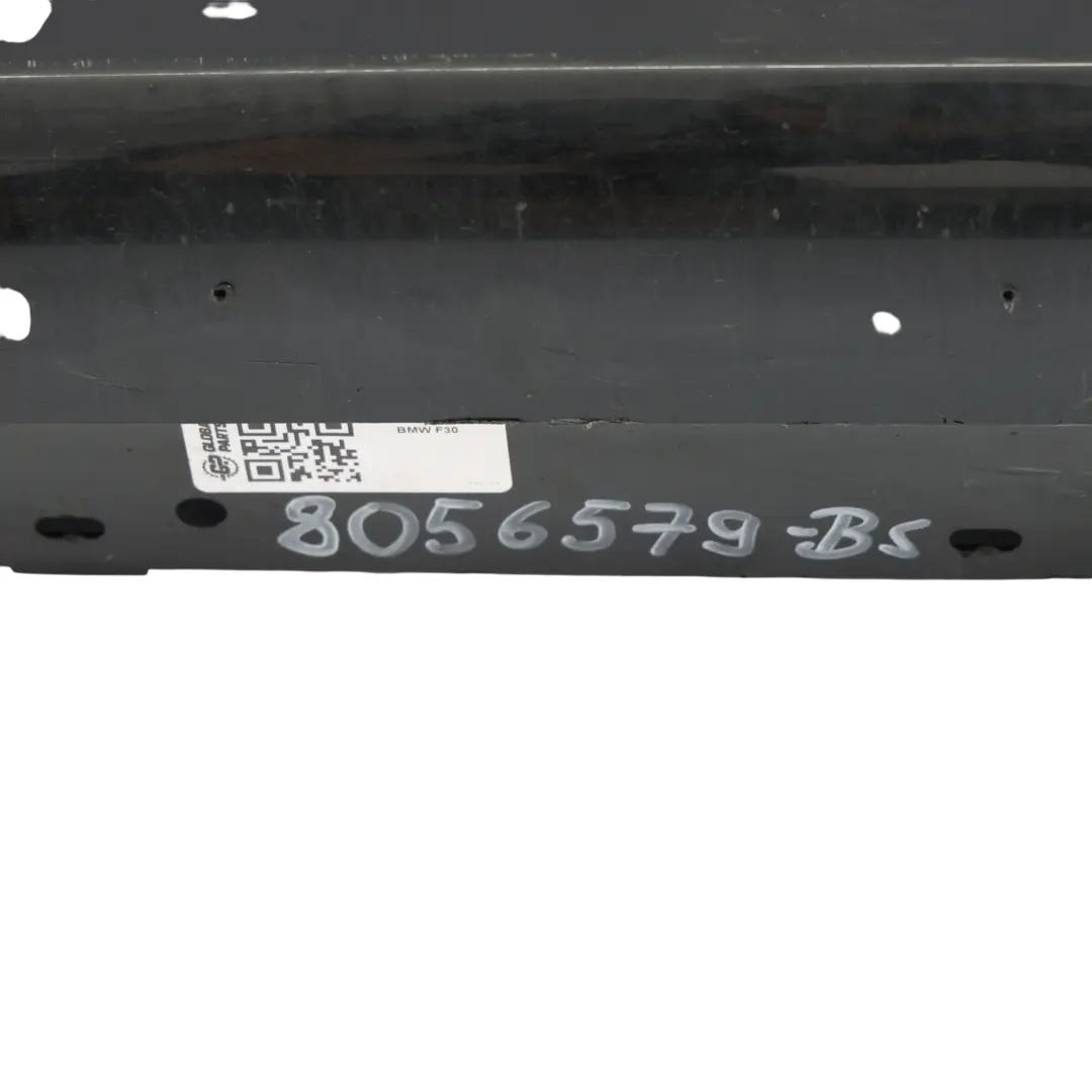 Side Skirt BMW F30 F31 M Sport Sill Strip Left N/S Black Sapphire Metallic - 475 to with Part number 8056579 Side Skirt BMW F30 F31 M Sport Sill Strip Left N/S Black Sapphire Metallic - 475 - SKU 8056579-BS - Part number 8056579