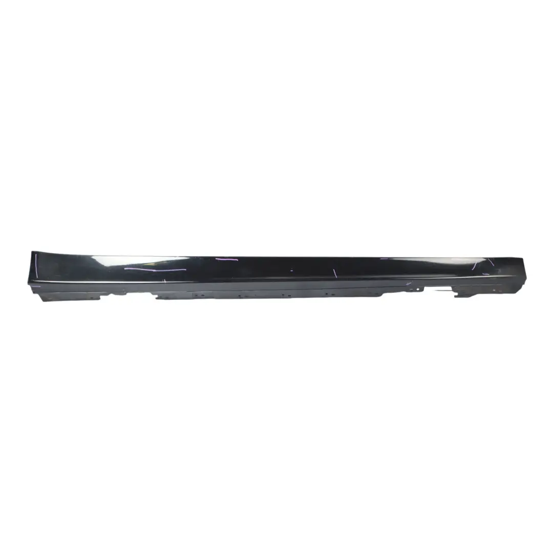  Side Skirt BMW F30 F31 M Sport Sill Strip Right O/S Black Sapphire Metallic 475 - SKU 8056580-BS - Part number 8056580