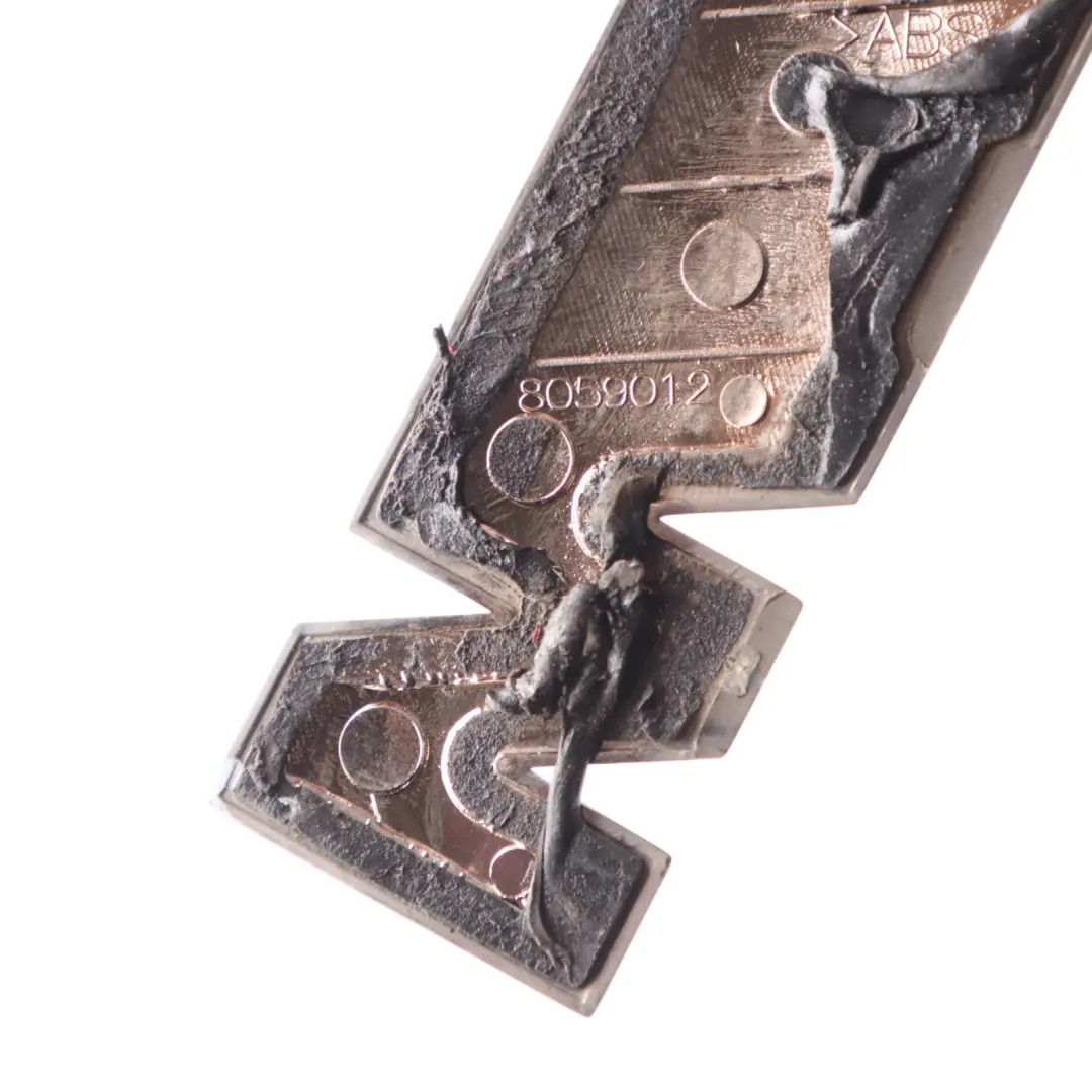 Trunk Lid Boot Badge Logo Lettering Emblem Label M50D to BMW X6 F16 Rear with Part number 8059012 BMW X6 F16 Rear Trunk Lid Boot Badge Logo Lettering Emblem Label M50D - SKU 8059012 - Part number 8059012