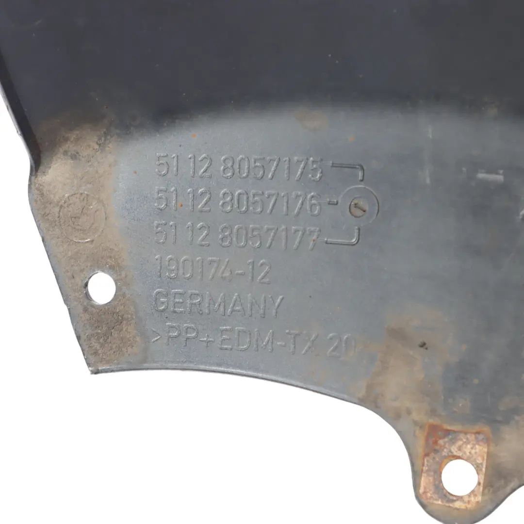 Bumper Diffuser M Sport Bottom Trim Panel Insert to BMW F34 Rear with Part number 8062204 BMW F34 Rear Bumper Diffuser M Sport Bottom Trim Panel Insert - SKU 8062204 - Part number 8062204